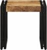 vidaXL Couchtisch Braun 40 x 40 x 38 cm Massivholz Mango 4102727 Bild 4