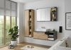Hochschrank >Nebraska< in Matera Beton - 50x160x31cm (BxHxT) Bild 5