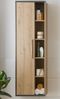 Hochschrank >Nebraska< in Matera Beton - 50x160x31cm (BxHxT) Bild 2
