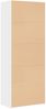 vidaXL Highboard Weiß 70x42,5x185 cm Holzwerkstoff 3281371 Bild 4