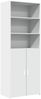 vidaXL Highboard Weiß 70x42,5x185 cm Holzwerkstoff 3281371 Bild 2