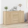 Sideboard, Kommode Sonoma-Eiche 120 x 36 x 69 cm Holzwerkstoff Bild 2