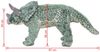 vidaXL Plüschtier Triceratops Stehend Plüsch Grün XXL 91344 Bild 5