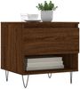 vidaXL Couchtische 2 Stk. Braun Eichen-Optik 50x46x50 cm Holzwerkstoff 830923 Bild 3