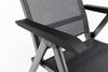 Kettler Basic+ Premium Klappsessel anthrazit / Lakritz Bild 2