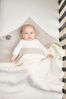 Meyco Bettdecke Knots Teddy - 100 x 150 cm - Offwh Bild 3