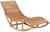 vidaXL Schaukelliege mit Auflage Massivholz Teak 3063341 Bild 2