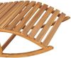 vidaXL Schaukelliege mit Auflage Massivholz Teak 3063341 Bild 4