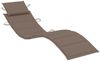 vidaXL Schaukelliege mit Auflage Massivholz Teak 3063341 Bild 5