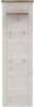 FORTE Duro Kleiderpaneel, Holzwerkstoff, Weiß/Beige/Braun, 61,4 x 199,1 x 32,3 cm Bild 2