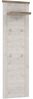 FORTE Duro Kleiderpaneel, Holzwerkstoff, Weiß/Beige/Braun, 61,4 x 199,1 x 32,3 cm Bild 3