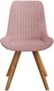 Home affaire Schalenstuhl Bratislava (Set, 2 St), Gestell Eiche massiv geölt, Easy Care-Stoff Bild 2
