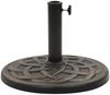 vidaXL Sonnenschirmfuß Rund 19 kg Bronze Polyharz 45202 Bild 2