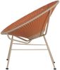 Gartensessel Kazoun - Wicker & Metall, Orange Bild 4