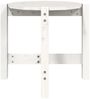 vidaXL Couchtisch Weiß Ø 52,5x45 cm Massivholz Kiefer 822308 Bild 5