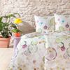 Estella Mako-Satin Bettwäsche 155x220 Jasmine Seifenblasen Punkte 4844-985 Bild 5