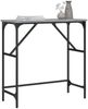 Konsolentisch, Beistelltisch, Konsole Grau Sonoma 75x32x75 cm Holzwerkstoff Bild 3