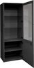 Maeusbacher Imola Standvitrine anthrazit matt lack / glas anthrazit glanz BxHxT: 61 x 179 x 42 cm Bild 3