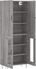 vidaXL Highboard Grau Sonoma 69,5x34x180 cm Holzwerkstoff 3198071 Bild 4