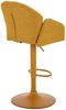 Barhocker Hilda / Holly H, Webstoff, Gelb, 52 x 96 x 53 cm Bild 4