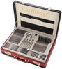Essbesteck Besteck-Set für 12 Personen m. Besteckkoffer 72-tlg Cheffinger CF7201 Bild 3