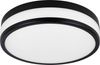 Eglo 900846 Deckenleuchte LED PALERMO Stahl schwarz LED 3X5,7W 3000K IP44 H:7. 5cm Ø30cm Bild 1