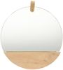 vidaXL Wandspiegel Kiefer Massivholz 35 cm 322801 Bild 1