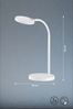 Fischer & Honsel 50595 LED Tischleuchte Luna Weiss 3000K dimmbar Bild 5