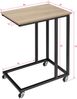 tectake Beistelltisch Beistelltisch (1-St, 1 tlg), Industrial Style Bild 5