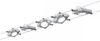 Paulmann No. 94108 Seilsystem-Set LED 5x4W MacLED 230V, 12V DC Chrom matt Bild 2