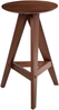 Set mit 2 Barhockern AROMA Holz Braun Bild 4