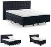 Boxspringbett Venedig - elektrisch verstellbar, 180cm,  Schwarz H3/H3 Bild 3