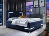 Boxspringbett Leleni LED, Blau, 160x200 cm Bild 2