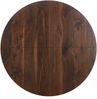 Esstisch 110x110x75 cm in Walnussoptik mit MDF-Tischplatte und Metallgestell Bild 5