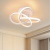 Nettlife LED Deckenleuchte Schwarz/Weiß Dimmbar Modern 28W/46W Küchenlampe, Nicht dimmbar, LED fest integriert, Warmweiß, Küche Flur Kinderzimmer Schlafzimmer Bild 5
