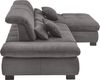 set one by Musterring Ecksofa SO4100 V, mit verstellbaren Kopfteilen, wahlweise mit Funktionen, Cord-Bezug Bild 3