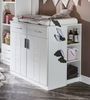 Unterschrank >BORKUM< (BxH: 35x91 cm) in WEISS - 35x91cm (BxH) Bild 4