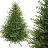 Yorbay Künstlicher Weihnachtsbaum Tannenbaum Weihnachstbaum aus PE, PVC 150/180/ 210 cm, Weihnachtsbaum Christbaum, mit Ständer für Weihnachten-Dekoration Bild 4