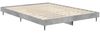 vidaXL Bettgestell Betongrau 140x190 cm Holzwerkstoff 832281 Bild 5