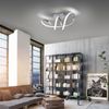 JUST LIGHT 15403-95 MARIA LED Deckenleuchte aluminiumfarben 3-Step Dim 3000K Bild 3