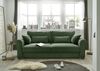 Schlafsofa >ANGELINA LUX. 3DL< Liegefläche 198x165cm, winter moss - 250x95x125 (BxHxT) Bild 2