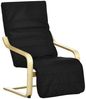 HOMCOM Relaxsessel Relaxstuhl mit Verstellbarem Fußteil (Ruhesessel, 1-St, Ruhestuhl), Schwarz 66,5 x 94 x 100 cm Bild 2
