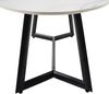 Couchtisch >Jenny< drehbare Aufsatzplatte, weiß / schwarz, Keramik - 110x41x60cm (BxHxT) Bild 5