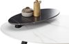 Couchtisch >Jenny< drehbare Aufsatzplatte, weiß / schwarz, Keramik - 110x41x60cm (BxHxT) Bild 4