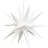 vidaXL LED-Weihnachtsstern Faltbar Weiß 43 cm 356185 Bild 5
