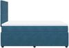 vidaXL Boxspringbett mit Matratze Dunkelblau 120x200 cm Samt 3292308 Bild 5