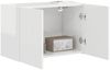 vidaXL TV-Wandschrank Hochglanz Weiß 59,5 x 31 x 40 cm Holzwerkstoff 892337 Bild 3