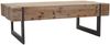 'HWC-A15a' Couchtisch, Holz Tanne rustikal massiv natur, 40 x 120 x 60 cm Bild 2