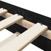 vidaXL Bettrahmen Schwarze Eiche 80 x 200 cm Holzwerkstoff 8009055 Bild 5