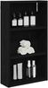 vidaXL Badezimmer-Wandschrank mit Regal Schwarze Eiche 40 x 14 x 70 cm 889360 Bild 3